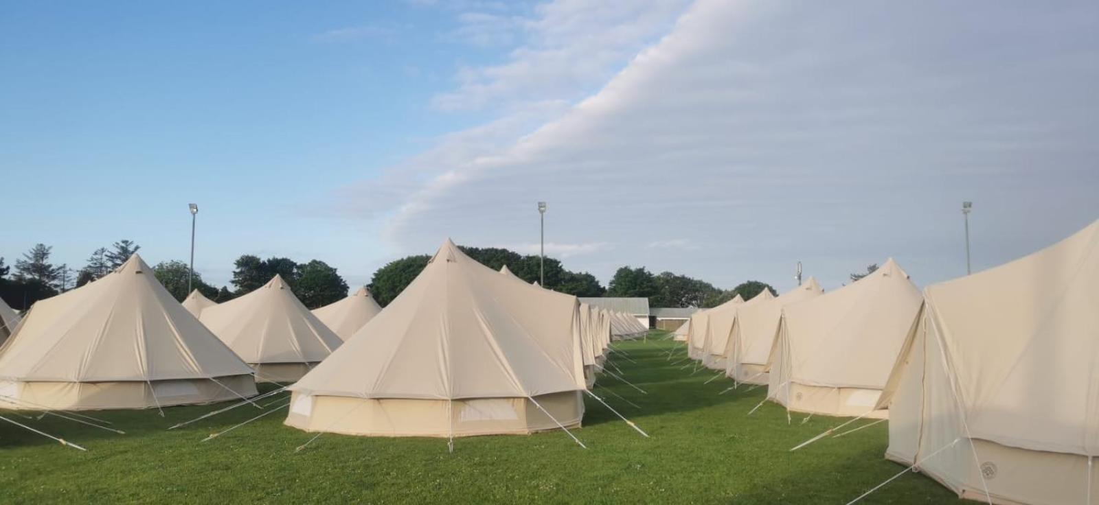 Nine Yards Bell Tents At The Tt - Castletown Luaran gambar